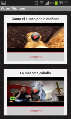 Videos de humor android App screenshot 2