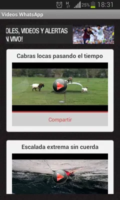 Videos de humor android App screenshot 3